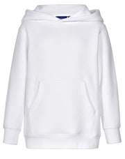 Kids' Close Front Contrast Fleecy Hoodie