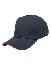 Pique mesh contrast sandwich