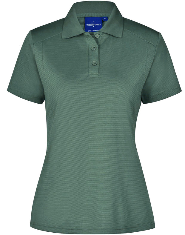 ladies bamboo charcoal S/S Polo