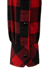 Unisex Flannel Plaid Shirt