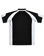 Men's Cooldry Contrast Polo With Sleeve Panel