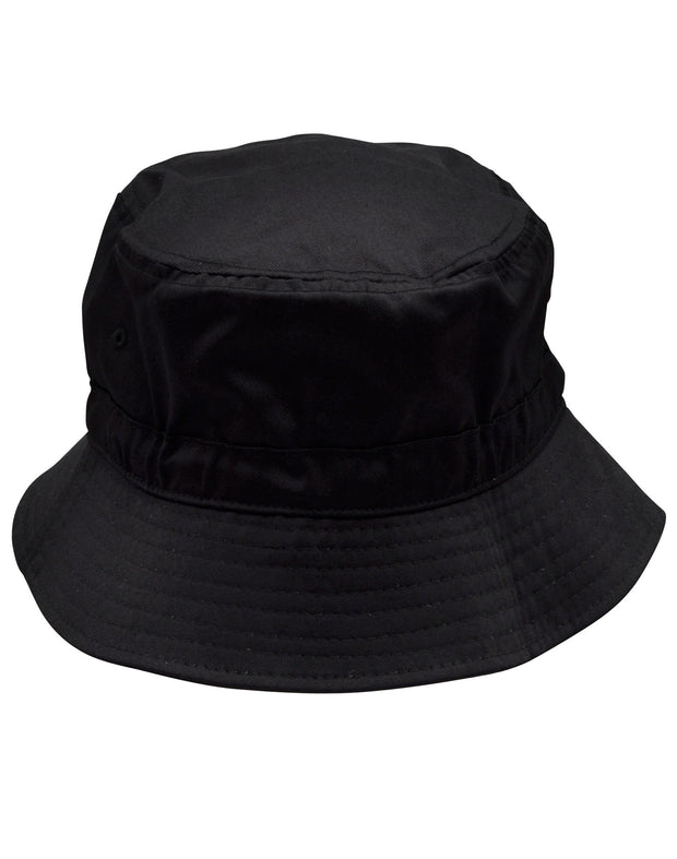Bucket hat with toggle