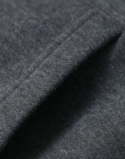 Adult's Close Front Contrast Fleecy Hoodie