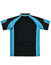 Men's Cooldry Contrast Polo With Sleeve Panel