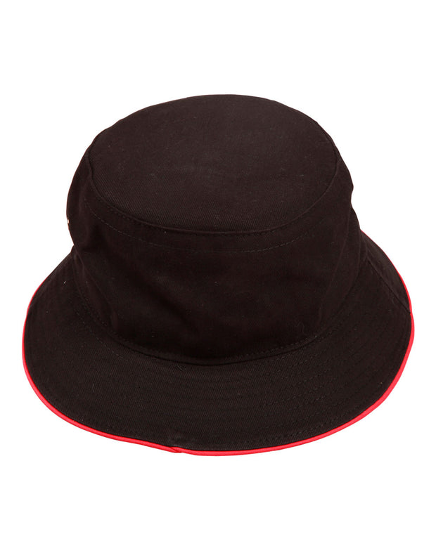 soft washed sandwich bucket hat