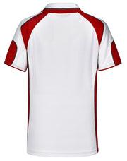 Kid's Cooldry Contrast Polo With Sleeve Panel