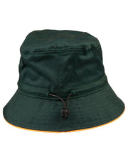 Bucket hat sandwitch+toggle