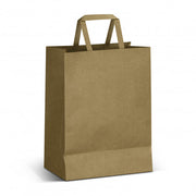 Large Flat Handle Paper Bag Portrait