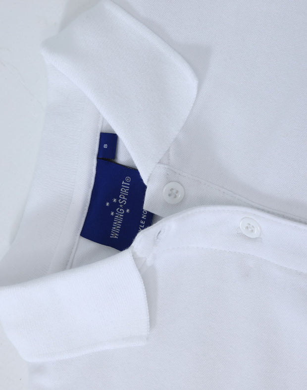 ladies cotton stretch polo