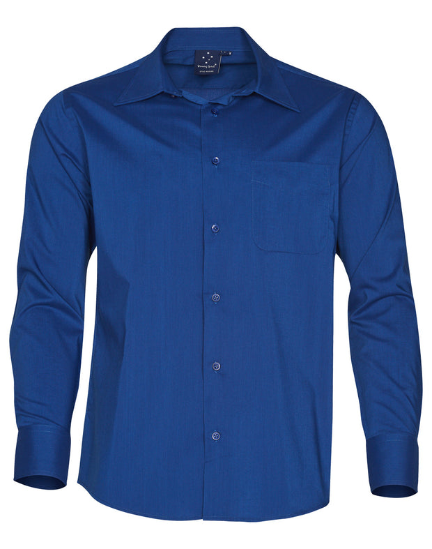 Mens L/S Teflon business shirt