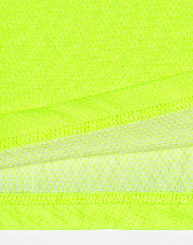 Hi-Vis Bamboo Charcoal Vented S/S Polo