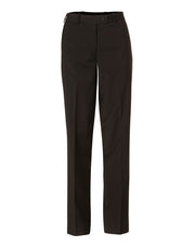 Women's Slim Leg Flexi Waist Pants in Wool Stretch