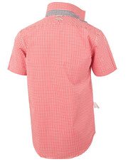 Men's Gingham Check S/S Shirt