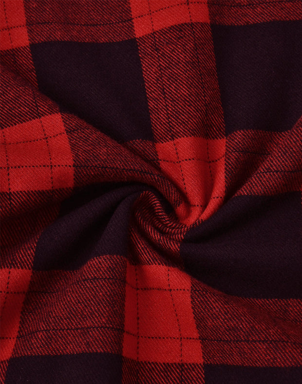 Unisex Flannel Plaid Shirt