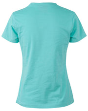 Ladies' Cotton Semi Fitted Tee
