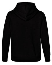 Adult's Close Front Contrast Fleecy Hoodie