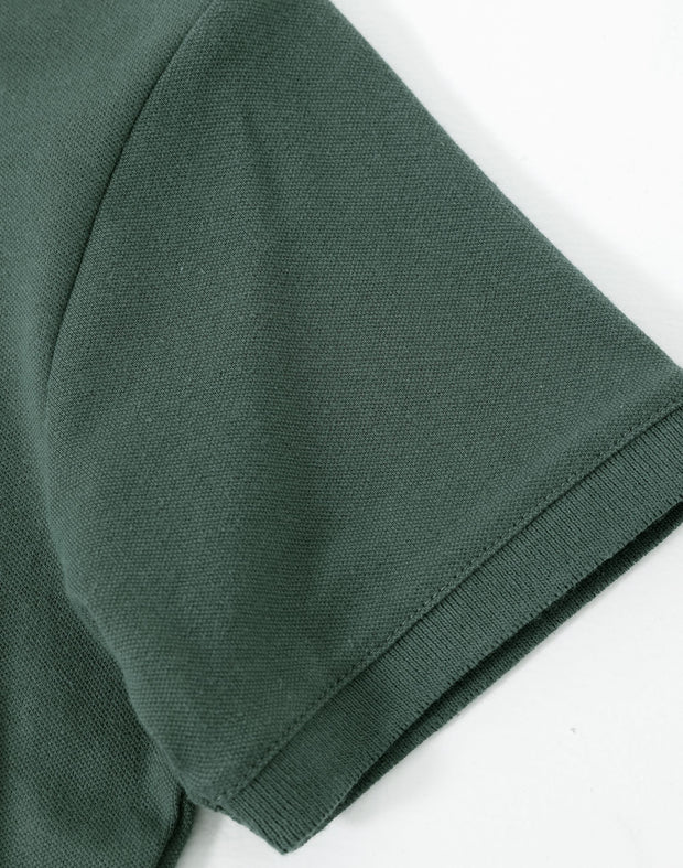 ladies cotton stretch polo