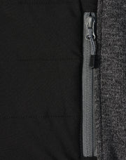 Men's Heather Sleeve/Quilted Body Jacket