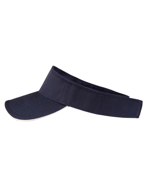Polo twill visor