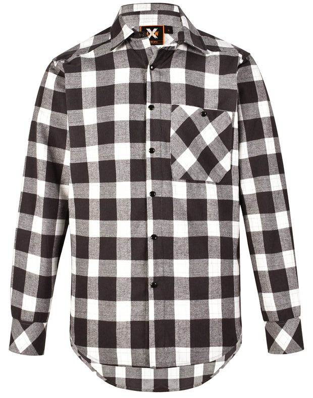Unisex Flannel Plaid Shirt