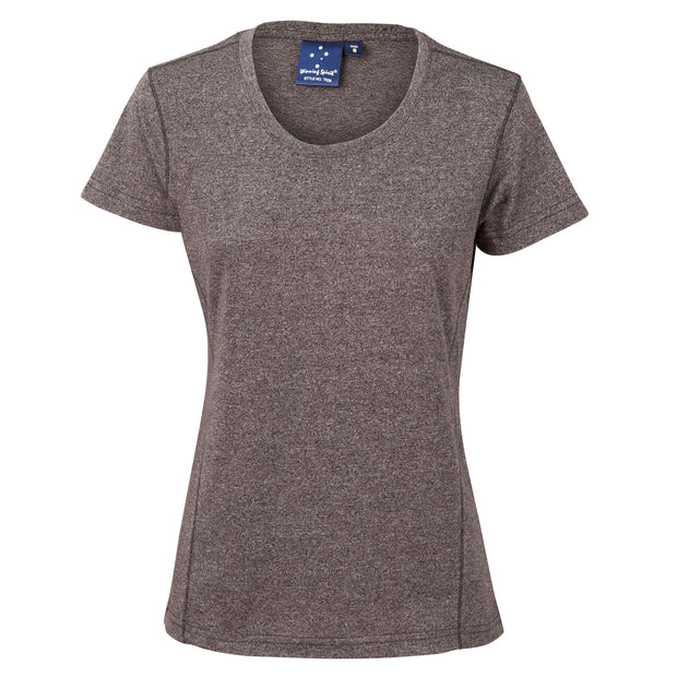 HIGH PERFORMANCE HEATHER TEE Ladies