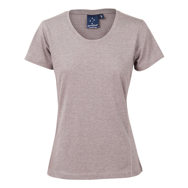 HIGH PERFORMANCE HEATHER TEE Ladies