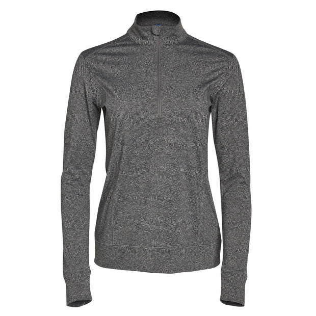 Ultimate Half Zip Long Sleeve Sweat Top- Ladies