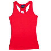 STRETCH RACEBACK SINGLET Ladies'
